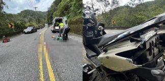 少年北宜跑山!「連人帶車自摔」遭工程車撞擊,「剛宣告不治」警一查證件愣住…