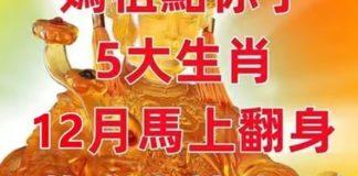 媽祖點你了!5生肖「12月份」馬上翻身,恭喜上榜生肖
