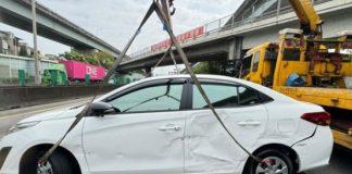 國道車禍!安迪女兒驚傳「遭聯結車拖行50公尺」 車身全爛「狀況曝光」