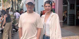 街頭被粉絲巧遇!52歲影帝0偽裝「胸肌爆棚超凍齡」 夫婦出遊「一舉動被閃瞎」:不像老夫妻~